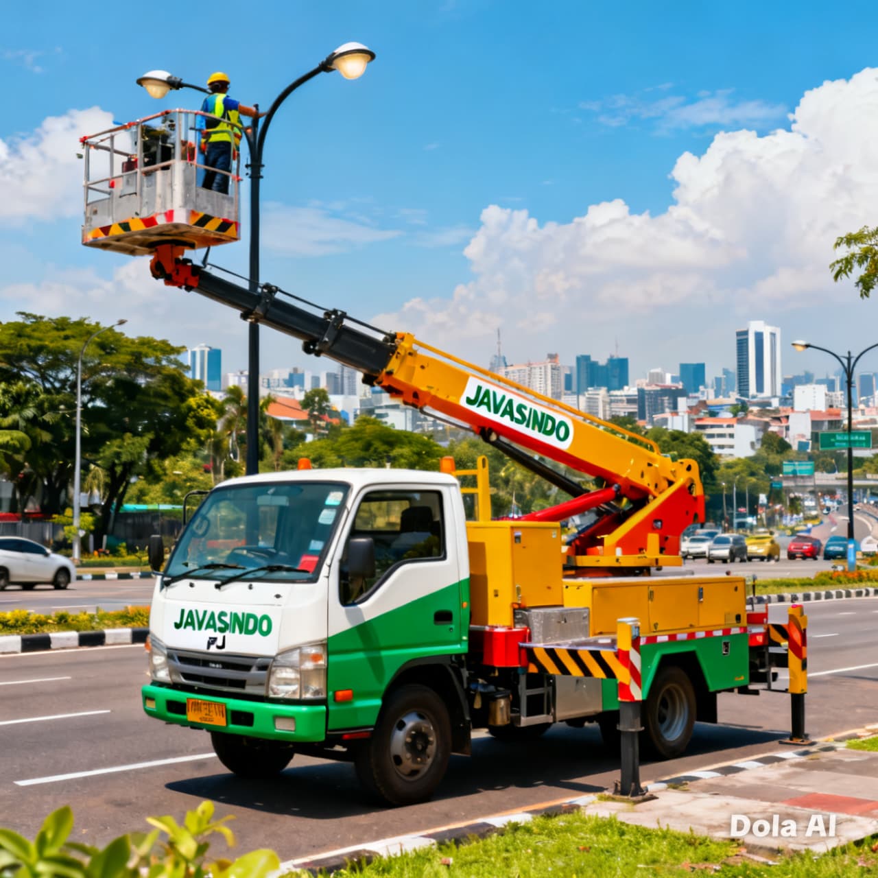 Fungsi Utama Truk Skylift Pju